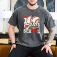 100 Days Of School Baseball 100th Day Of School Kids Teacher Men's Comfort Colors T-Shirt Pepper 100 Days Of School Baseball 100th Day Of School Kids Teacher Men's Comfort Colors T-Shirt Pepper