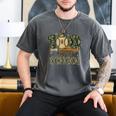 100 Days Of School Baseball Camo Boys Kids 100th Day Men's Comfort Colors T-Shirt Pepper