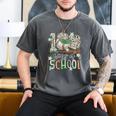 100 Days Of School Baseball Camo Men Boy Kid Men's Comfort Colors T-Shirt Pepper