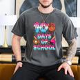 100 Days Of School Baseball Donut Dripping Teacher Boys Kids Men's Comfort Colors T-Shirt Pepper 100 Days Of School Baseball Donut Dripping Teacher Boys Kids Men's Comfort Colors T-Shirt Pepper