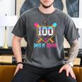 100 Days Of School Baseball Ice Cream Drip 100th Day School Men's Comfort Colors T-Shirt Pepper 100 Days Of School Baseball Ice Cream Drip 100th Day School Men's Comfort Colors T-Shirt Pepper