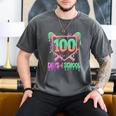 100 Days Of School Baseball Ice Cream Drip 100th Day Player Men's Comfort Colors T-Shirt Pepper 100 Days Of School Baseball Ice Cream Drip 100th Day Player Men's Comfort Colors T-Shirt Pepper
