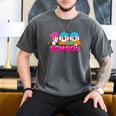 100 Days Of School Baseball Ice Cream Drip For Teacher Kid Men's Comfort Colors T-Shirt Pepper 100 Days Of School Baseball Ice Cream Drip For Teacher Kid Men's Comfort Colors T-Shirt Pepper