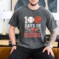 100 Days Of School Baseball Player Teacher Student Men's Comfort Colors T-Shirt Pepper 100 Days Of School Baseball Player Teacher Student Men's Comfort Colors T-Shirt Pepper