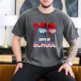 100 Days Of School Dripping Baseball 100th Day Teacher Boy Men's Comfort Colors T-Shirt Pepper 100 Days Of School Dripping Baseball 100th Day Teacher Boy Men's Comfort Colors T-Shirt Pepper