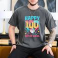 100 Days Of School Kids Baseball Drip 100th Day Of School Men's Comfort Colors T-Shirt Pepper 100 Days Of School Kids Baseball Drip 100th Day Of School Men's Comfort Colors T-Shirt Pepper
