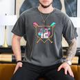 12th Birthday Baseball Bat Ice-Cream Drip 12yrs Old Boy Kid Men's Comfort Colors T-Shirt Pepper