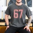 6 7 Number 67 Baseball Meme Tee For Women Men's Comfort Colors T-Shirt Pepper 6 7 Number 67 Baseball Meme Tee For Women Men's Comfort Colors T-Shirt Pepper