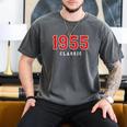 70 Year Old 1955 Classic Baseball Fan 70th Birthday Men's Comfort Colors T-Shirt Pepper