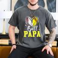 Ball Papa Softball Baseball Dad Daddy Premium Men's Comfort Colors T-Shirt Pepper Ball Papa Softball Baseball Dad Daddy Premium Men's Comfort Colors T-Shirt Pepper