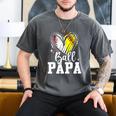 Ball Papa Softball Baseball Dad Fathers Day Premium Men's Comfort Colors T-Shirt Pepper Ball Papa Softball Baseball Dad Fathers Day Premium Men's Comfort Colors T-Shirt Pepper