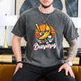 Bananas Baseball Sunset Retro Fruit Sports Boys Kids Men Premium Tri-Blend Men's Comfort Colors T-Shirt Pepper Bananas Baseball Sunset Retro Fruit Sports Boys Kids Men Premium Tri-Blend Men's Comfort Colors T-Shirt Pepper