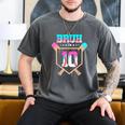 Baseball 10 Year Old Ice Cream Drip 10th Birthday Boy Player Men's Comfort Colors T-Shirt Pepper Baseball 10 Year Old Ice Cream Drip 10th Birthday Boy Player Men's Comfort Colors T-Shirt Pepper