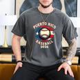 Baseball 2026 Puerto Rico Island Pride Sports Theme Men's Comfort Colors T-Shirt Pepper Baseball 2026 Puerto Rico Island Pride Sports Theme Men's Comfort Colors T-Shirt Pepper