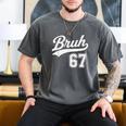 Baseball 6 7 Bruh Number 67 Six Seven Meme Boys Kids Men's Comfort Colors T-Shirt Pepper