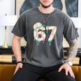 Baseball 67 Drip Six Seven Baseball Dripping Boys Kids Men's Comfort Colors T-Shirt Pepper Baseball 67 Drip Six Seven Baseball Dripping Boys Kids Men's Comfort Colors T-Shirt Pepper