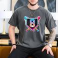 Baseball 8 Year Old Boy Ice Cream Drip 8th Birthday Player Men's Comfort Colors T-Shirt Pepper Baseball 8 Year Old Boy Ice Cream Drip 8th Birthday Player Men's Comfort Colors T-Shirt Pepper