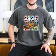 Baseball Bat 2026 Hands Drip Boys Ice Cream Dripping Youth Men's Comfort Colors T-Shirt Pepper