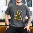 Baseball Bat Christmas Tree Lights Holiday Xmas Men's Comfort Colors T-Shirt Pepper Baseball Bat Christmas Tree Lights Holiday Xmas Men's Comfort Colors T-Shirt Pepper