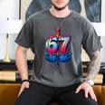 Baseball Bat Hands Drip 67 Six Seven Gen Alpha Slang Meme Men's Comfort Colors T-Shirt Pepper