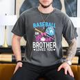 Baseball Or Bows Brother Loves You Gender Reveal Boy Or Girl Men's Comfort Colors T-Shirt Pepper Baseball Or Bows Brother Loves You Gender Reveal Boy Or Girl Men's Comfort Colors T-Shirt Pepper