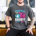Baseball Or Bows Daddy Loves You Gender Reveal Family Men's Comfort Colors T-Shirt Pepper Baseball Or Bows Daddy Loves You Gender Reveal Family Men's Comfort Colors T-Shirt Pepper