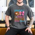 Baseball Or Bows Godfather Loves You Gender Reveal Men's Comfort Colors T-Shirt Pepper