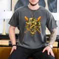 Baseball Camo Boys Ice Cream Youth Baseball Men's Comfort Colors T-Shirt Pepper Baseball Camo Boys Ice Cream Youth Baseball Men's Comfort Colors T-Shirt Pepper