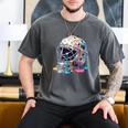 Baseball Catcher Mask Ice Cream Dripping Baseball Boys Men's Comfort Colors T-Shirt Pepper Baseball Catcher Mask Ice Cream Dripping Baseball Boys Men's Comfort Colors T-Shirt Pepper
