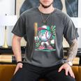 Baseball Character Cartoon Batter Drip Style Women Men Men's Comfort Colors T-Shirt Pepper Baseball Character Cartoon Batter Drip Style Women Men Men's Comfort Colors T-Shirt Pepper