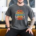 Baseball In My Chill Baseball Dad Era Retro Bright Vibes Men's Comfort Colors T-Shirt Pepper Baseball In My Chill Baseball Dad Era Retro Bright Vibes Men's Comfort Colors T-Shirt Pepper