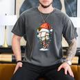 Baseball Christmas Ball Hat Snow Winter Premium Tri-Blend Men's Comfort Colors T-Shirt Pepper
