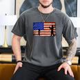 Baseball Coach Baseball Dad American Flag Men's Comfort Colors T-Shirt Pepper Baseball Coach Baseball Dad American Flag Men's Comfort Colors T-Shirt Pepper