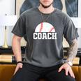 Baseball Coach Little League Baseball Dad Athletic Sports Premium Men's Comfort Colors T-Shirt Pepper