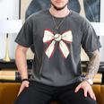 Baseball Coquette Bow Cute Baseball Game Men's Comfort Colors T-Shirt Pepper Baseball Coquette Bow Cute Baseball Game Men's Comfort Colors T-Shirt Pepper