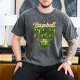 Baseball Dad Camo Ice Cream Baseball Father's Day Men's Comfort Colors T-Shirt Pepper Baseball Dad Camo Ice Cream Baseball Father's Day Men's Comfort Colors T-Shirt Pepper