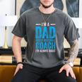 Baseball Dad Coach Father's Day Raglan Baseball Tee Men's Comfort Colors T-Shirt Pepper Baseball Dad Coach Father's Day Raglan Baseball Tee Men's Comfort Colors T-Shirt Pepper