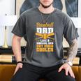 Baseball Dad Much Cooler Funny Softball And Baseball Game Men's Comfort Colors T-Shirt Pepper Baseball Dad Much Cooler Funny Softball And Baseball Game Men's Comfort Colors T-Shirt Pepper