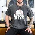 Baseball Dad Father Sport Fan Men's Comfort Colors T-Shirt Pepper