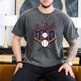 Baseball Dad Father's Day Celebration For Sports Lovers Fans Men's Comfort Colors T-Shirt Pepper Baseball Dad Father's Day Celebration For Sports Lovers Fans Men's Comfort Colors T-Shirt Pepper