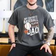 Baseball Dad My Favorite Baseball Player Calls Me Dad Premium Men's Comfort Colors T-Shirt Pepper Baseball Dad My Favorite Baseball Player Calls Me Dad Premium Men's Comfort Colors T-Shirt Pepper