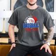 Baseball Dad Life Happy Fathers Day Dad Daddy Baseball Lover Men's Comfort Colors T-Shirt Pepper Baseball Dad Life Happy Fathers Day Dad Daddy Baseball Lover Men's Comfort Colors T-Shirt Pepper