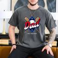 Baseball Dad Baseball Men's Comfort Colors T-Shirt Pepper