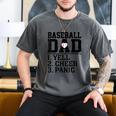 Baseball Dad Parent Of Player Family Sports Fan Lover Men's Comfort Colors T-Shirt Pepper Baseball Dad Parent Of Player Family Sports Fan Lover Men's Comfort Colors T-Shirt Pepper