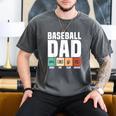 Baseball Dad Proud Little Slugger Father Humor Men's Comfort Colors T-Shirt Pepper Baseball Dad Proud Little Slugger Father Humor Men's Comfort Colors T-Shirt Pepper