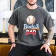 Baseball Dad Quote Father's Day Sports Men's Comfort Colors T-Shirt Pepper