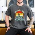 Baseball Dad Like A Regular Dad But Cooler Men's Comfort Colors T-Shirt Pepper Baseball Dad Like A Regular Dad But Cooler Men's Comfort Colors T-Shirt Pepper