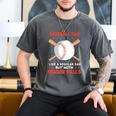 Baseball Dad Like a Regular Dad But With Bigger Balls Premium Men's Comfort Colors T-Shirt Pepper Baseball Dad Like a Regular Dad But With Bigger Balls Premium Men's Comfort Colors T-Shirt Pepper