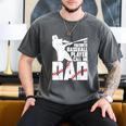 Baseball Dad Shirt Baseball Dad Fathers Day Men's Comfort Colors T-Shirt Pepper