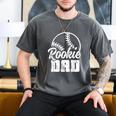 Baseball Dad Softball Game Rookie Dad Baseball Men's Comfort Colors T-Shirt Pepper
